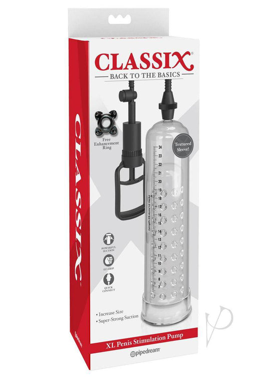 Classix Penis Stimulation Pump XL - Clear