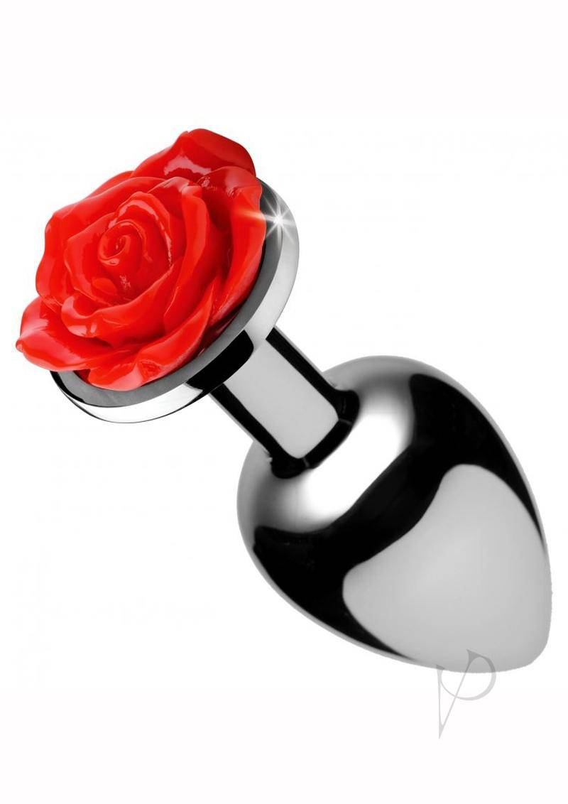 Booty Sparks Red Rose Anal Plug Md - Chambre Rouge