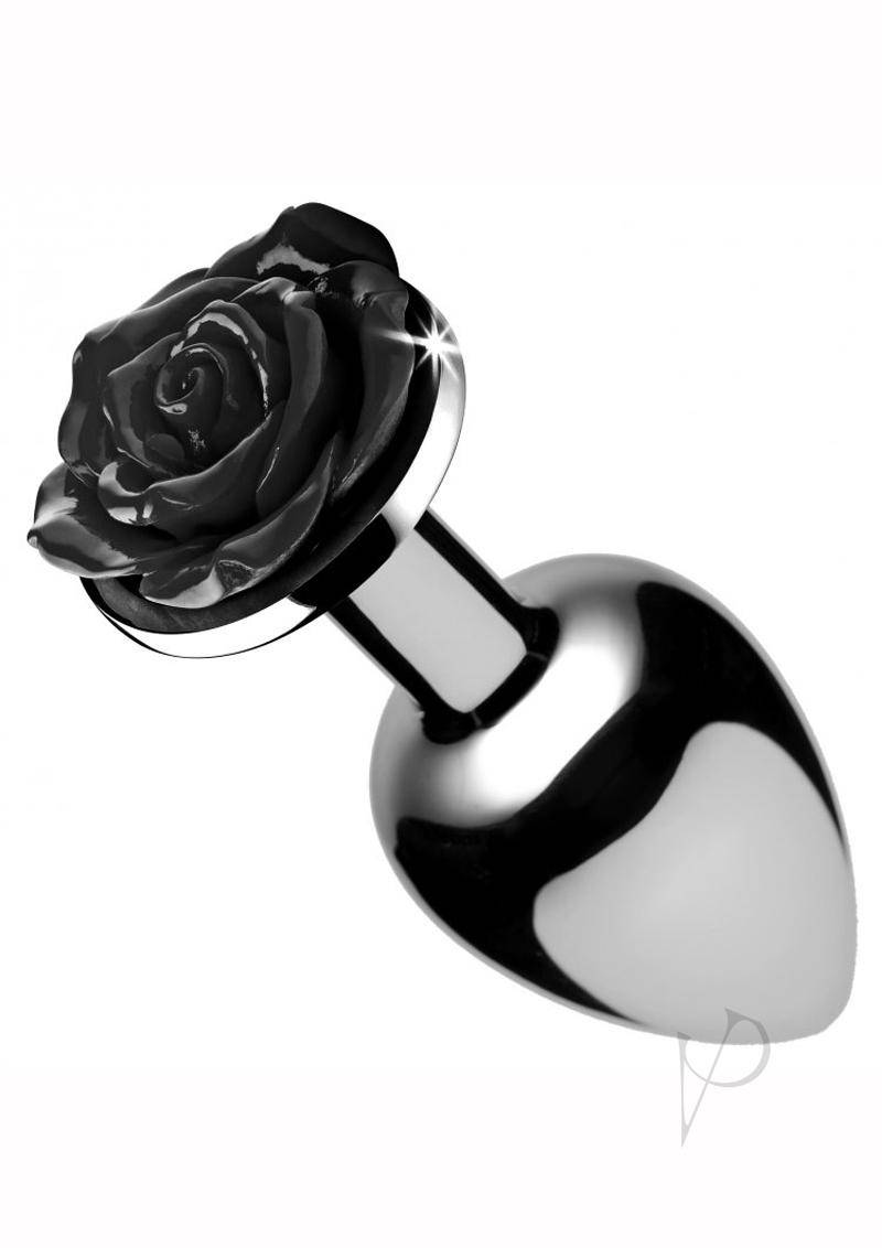 Booty Sparks Black Rose Anal Plug Sm - Chambre Rouge