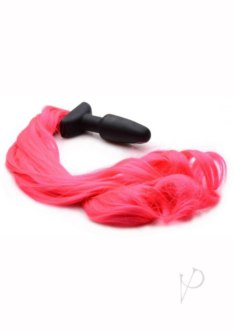 Tailz Pony Tail Anal Plug Hot Pink - Chambre Rouge