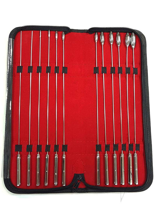 Rosebud Dilator Set (12 Piece Set) - Silver