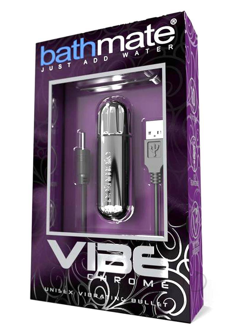 Bathmate Vibe Rechargeable Bullet - Silver