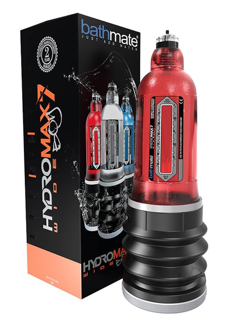 Hydromax7 Penis Pump - Red