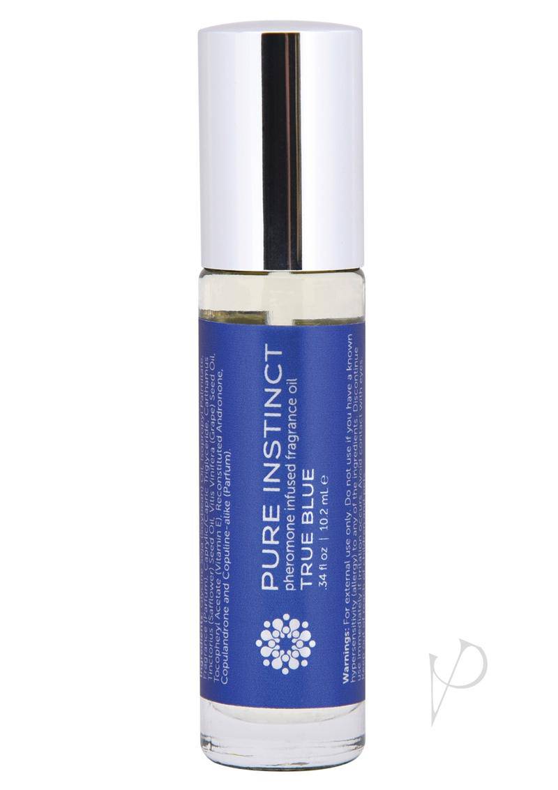 Pure Instinct Pheromone Fragrance Oil True Blue Roll On .35oz