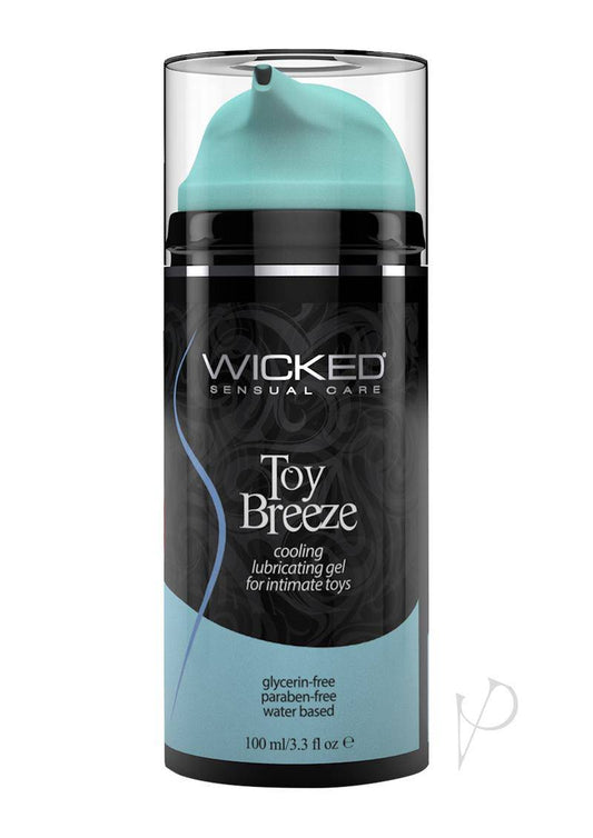 Wicked Toy Breeze Cooling Water Based Gel Lubricant 3.3oz