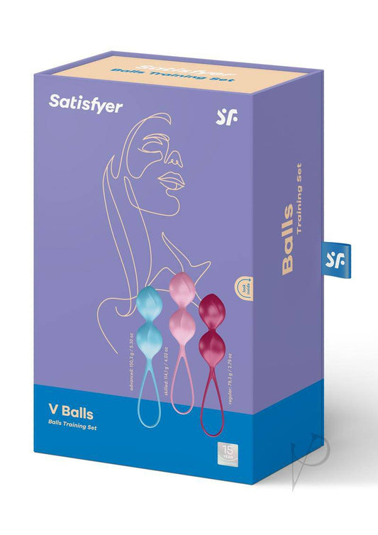 Satisfyer V Balls Set Of 3 Clitoral Stimulation