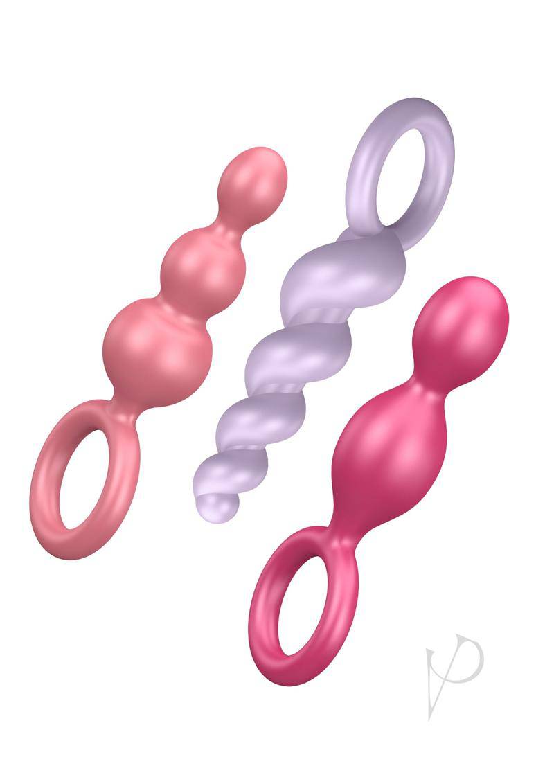 Satisfyer Booty Call Colored Set Of 3 - Chambre Rouge