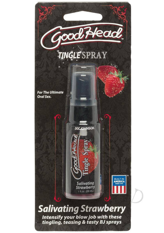 GoodHead Tingle Spray Salivating Strawberry 1oz