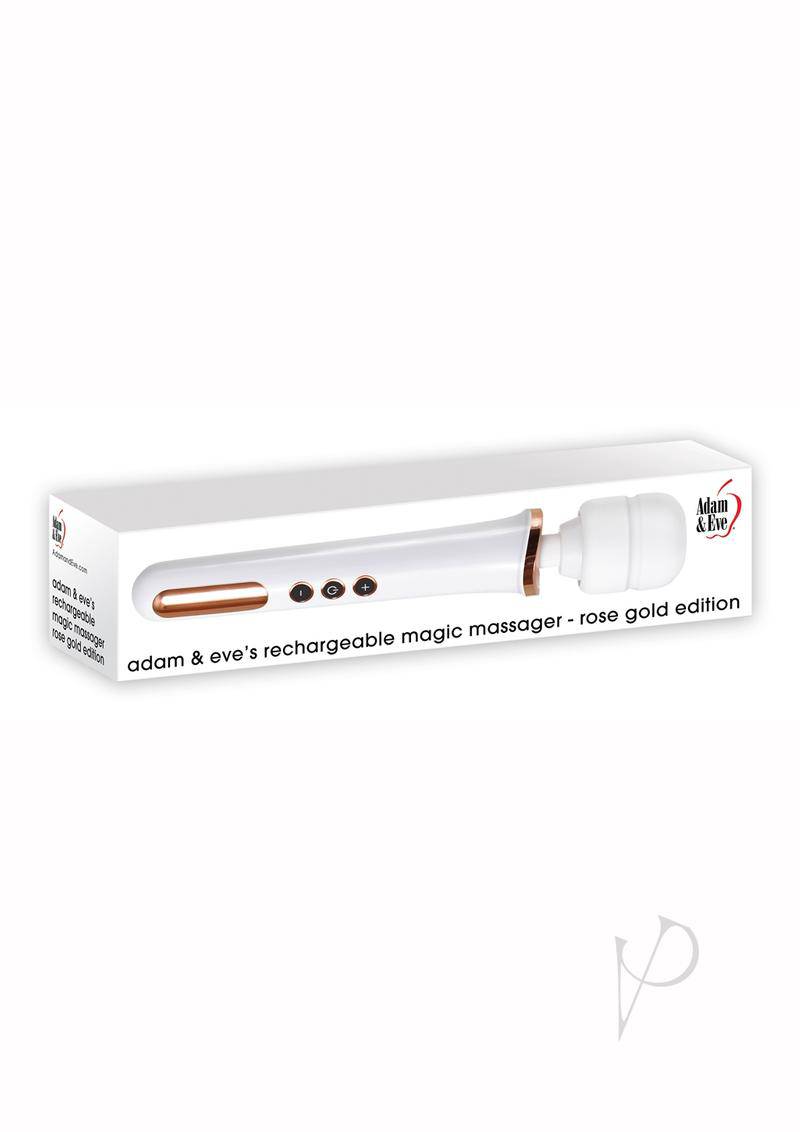 Adam and Eve`s Rechargeable Magic Massager Rose Gold Edition - Rose Gold