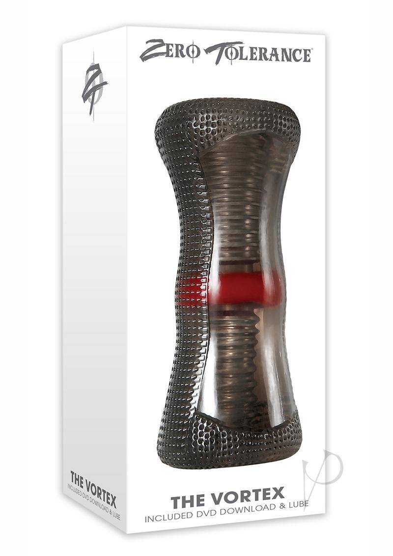 Zero Tolerance The Vortex Textured Stroker with DVD Download - Smoke and Red