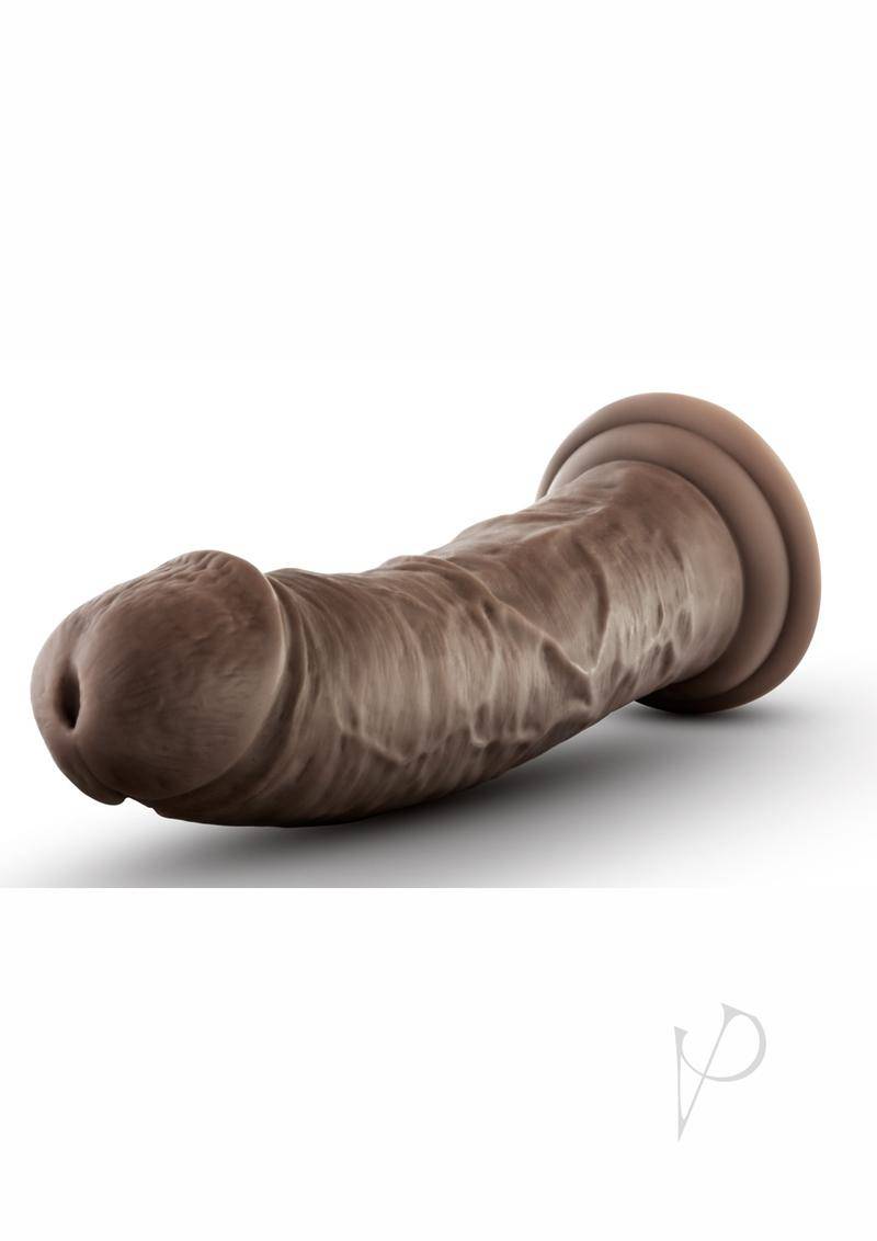 Dr Skin Cock W/suction 8 Chocolate - Chambre Rouge