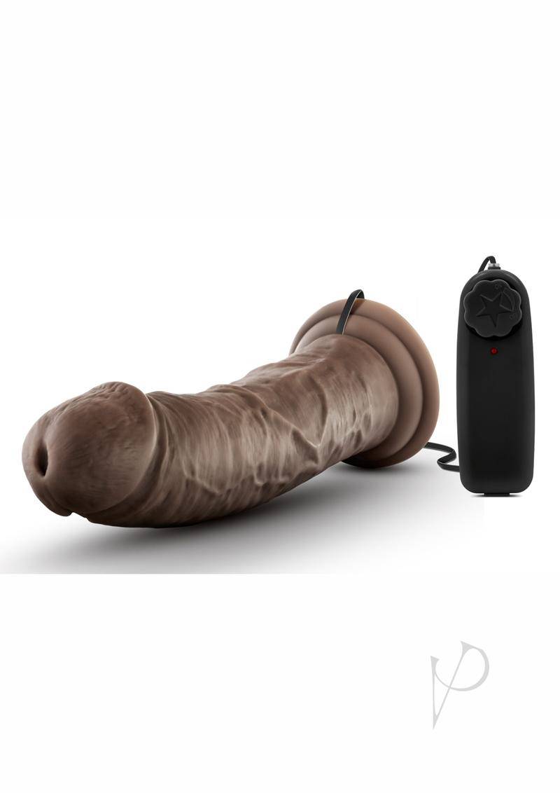 Dr Skin Dr Joe Vibe Cock W/suction Choc - Chambre Rouge