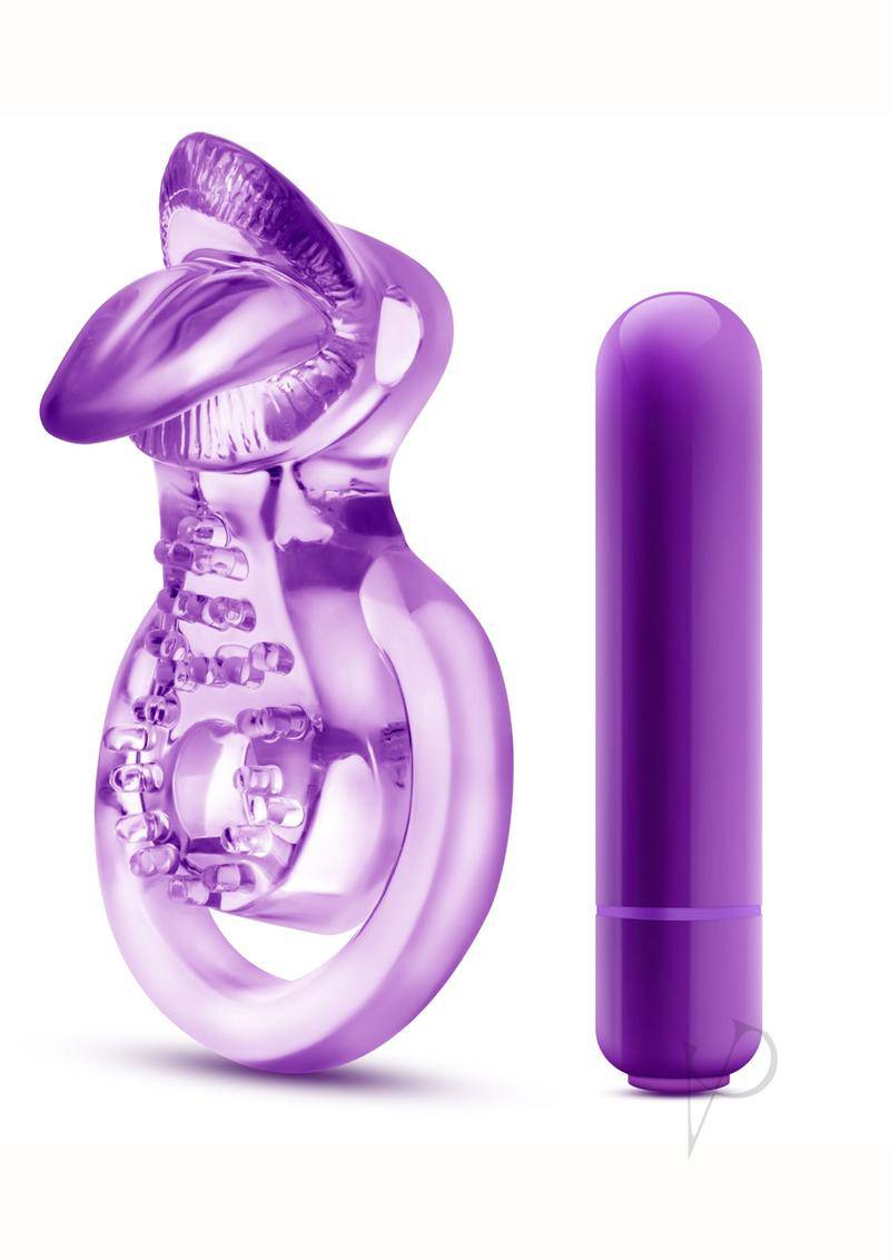 Pwm Lick It Cock Ring Purple - Chambre Rouge