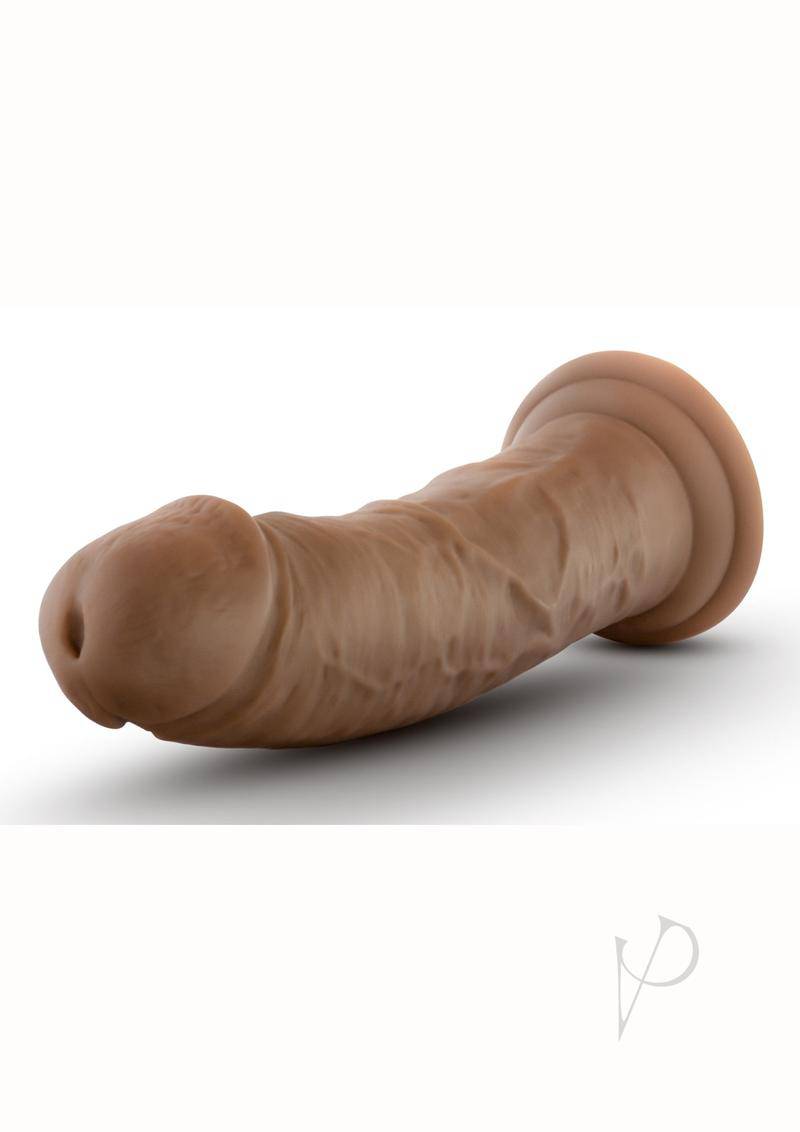 Au Naturel Dildo W/suction 8 Mocha - Chambre Rouge