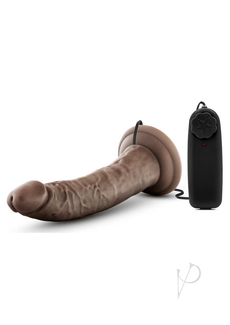 Dr Skin Dr Dave Vibe Cock W/suction Choc - Chambre Rouge