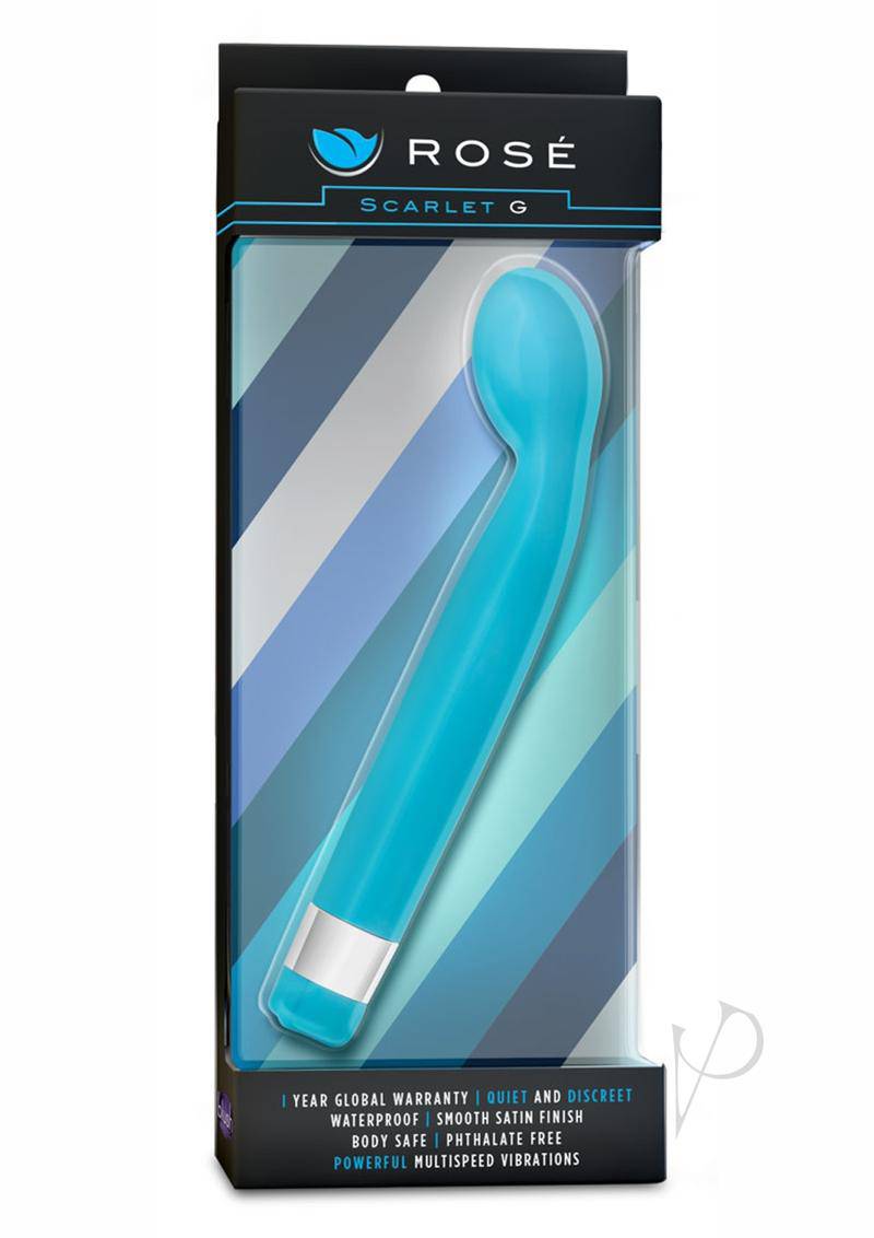 Rose Scarlet `G` G-Spot Vibrator- Blue