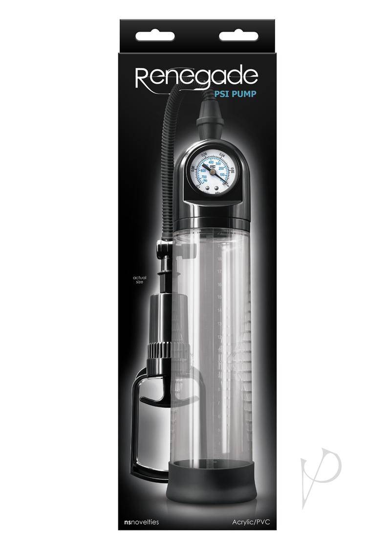 Renegade PSI Penis Pump - Black