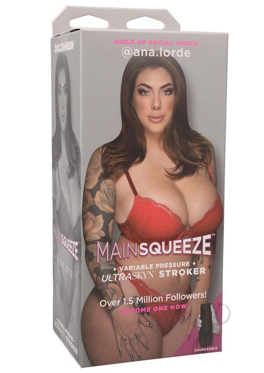 Main Squeeze Girls of Social Media @ana.lorde Ultraskyn Masturbator - Pussy - Vanilla