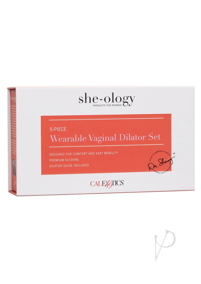 She-ology Silicone Wearable Vaginal Dilator (5 Per Set)