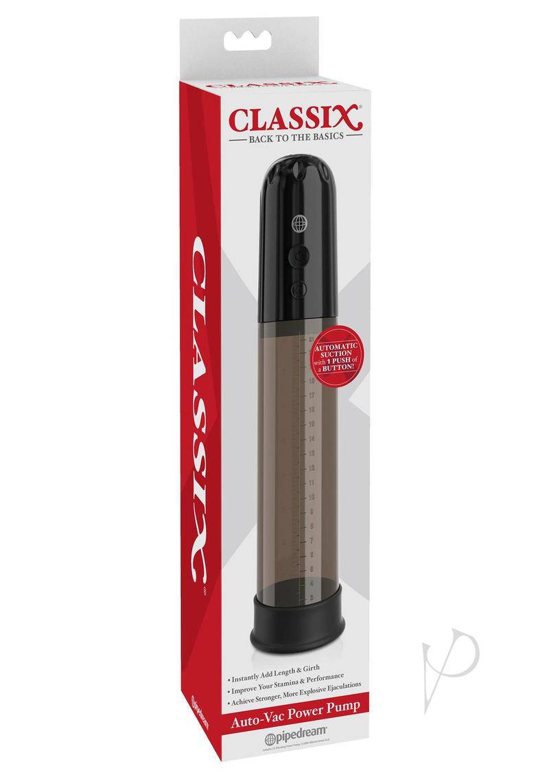 Classix Auto-Vac Power Pump Penis Enlargement System - Smoke