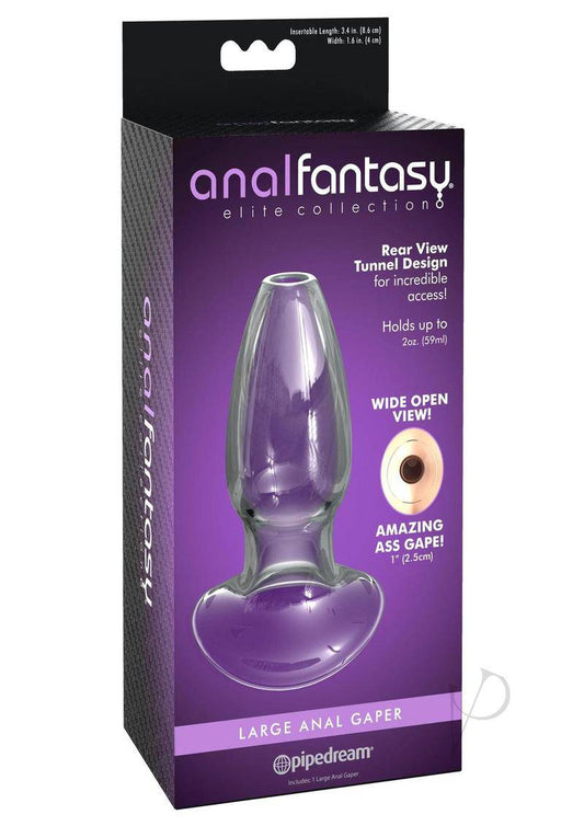 Anal Fantasy Elite Large Anal Gaper Glass Open Tunnel