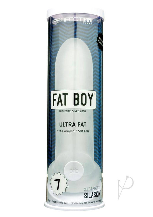 Perfect Fit Fat Boy Ultra Fat The Original Sheath 7in - Clear
