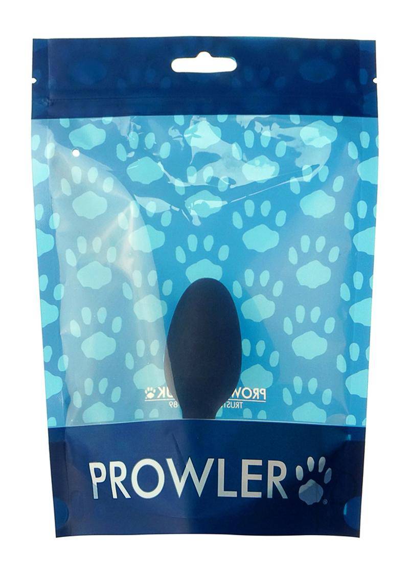 Prowler Weighted Butt Plug - Medium - Black