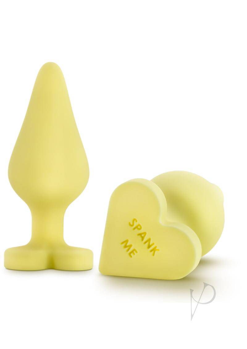 Play W/ Me Naughty Candy Heart Yellow - Chambre Rouge