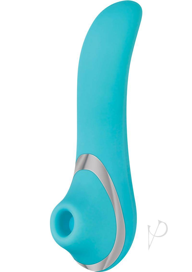 Aande French Kiss Her Clit Stim Teal - Chambre Rouge