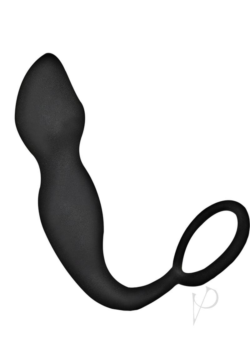 Anal Ese Coll Buttplug Cockring Blk - Chambre Rouge