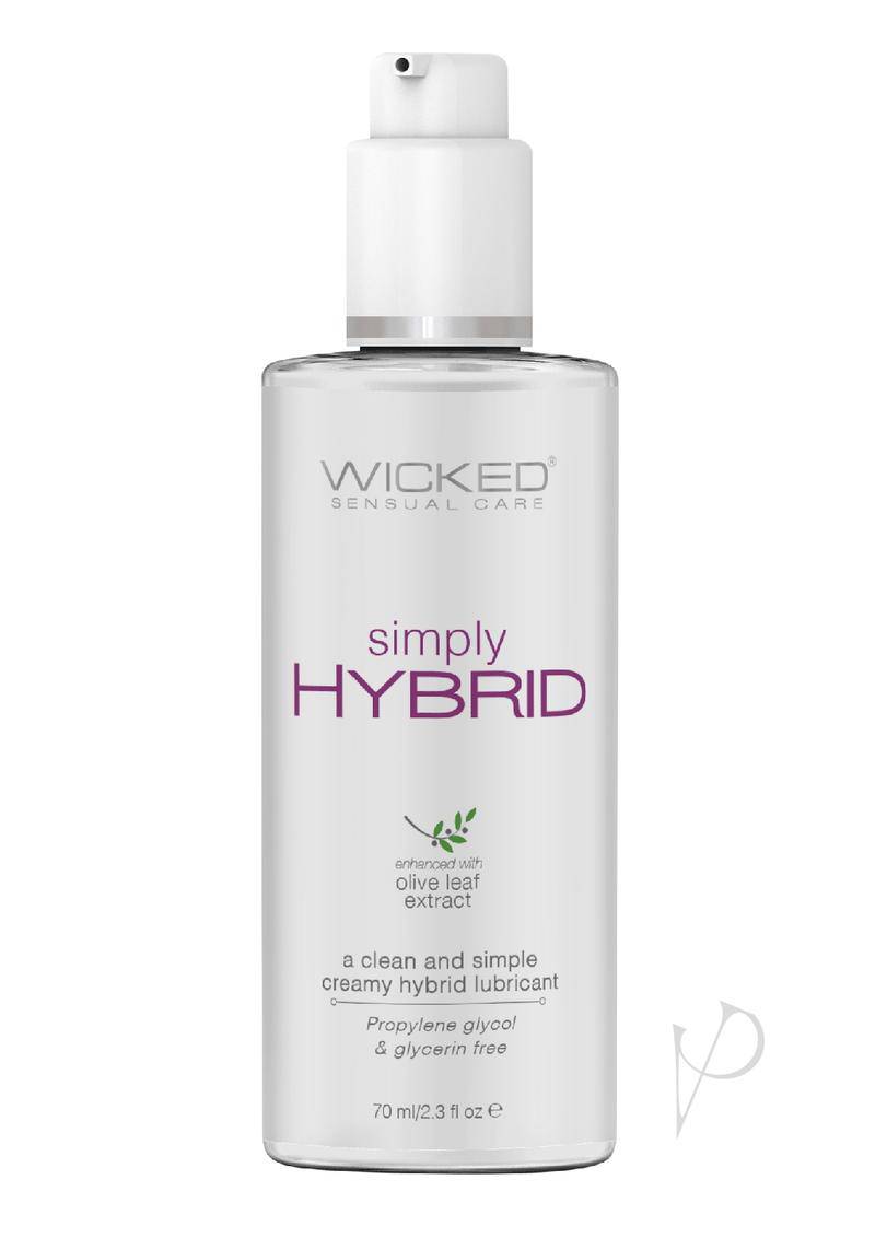 Wicked Simply Hybrid Lubricant with Olive Leaf Extract 2.3oz