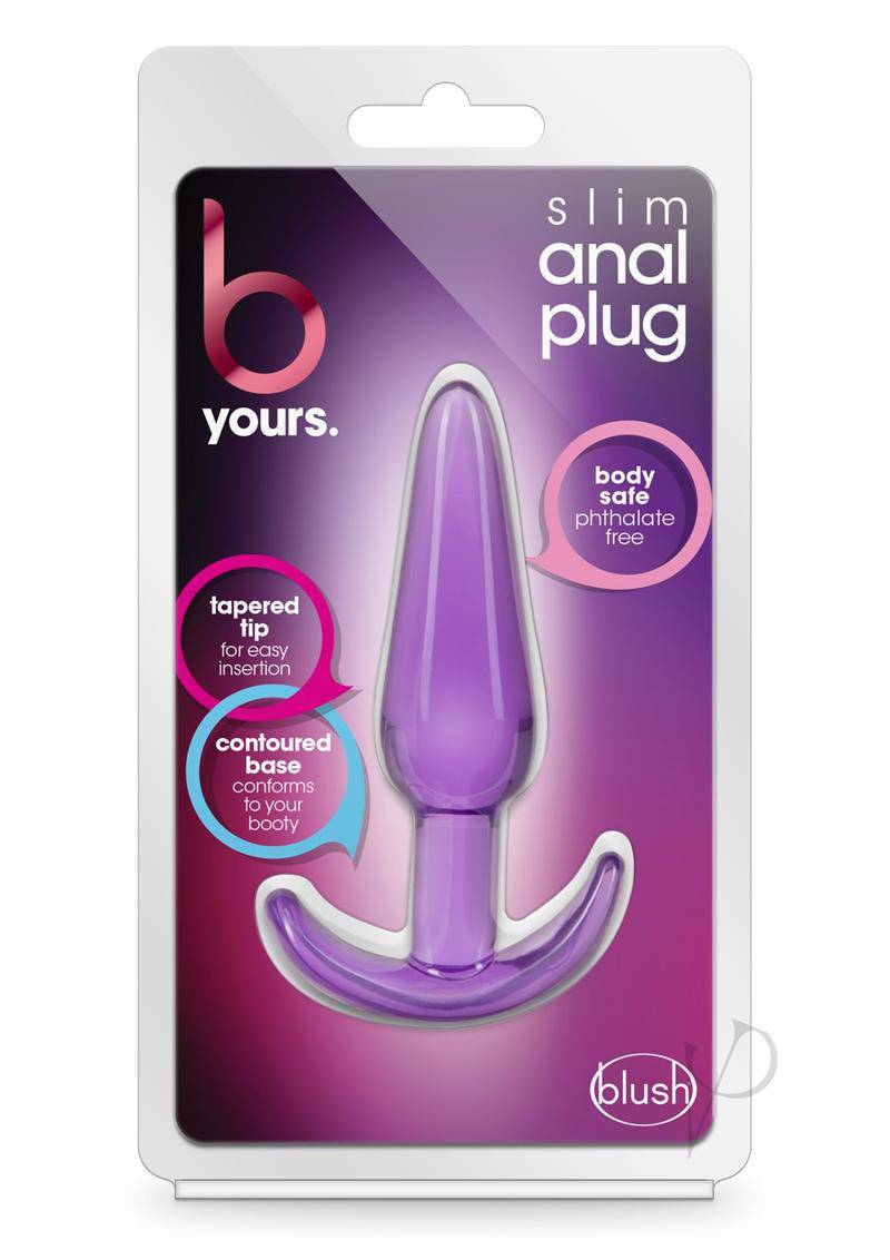 B Yours Slim Butt Plug - Purple