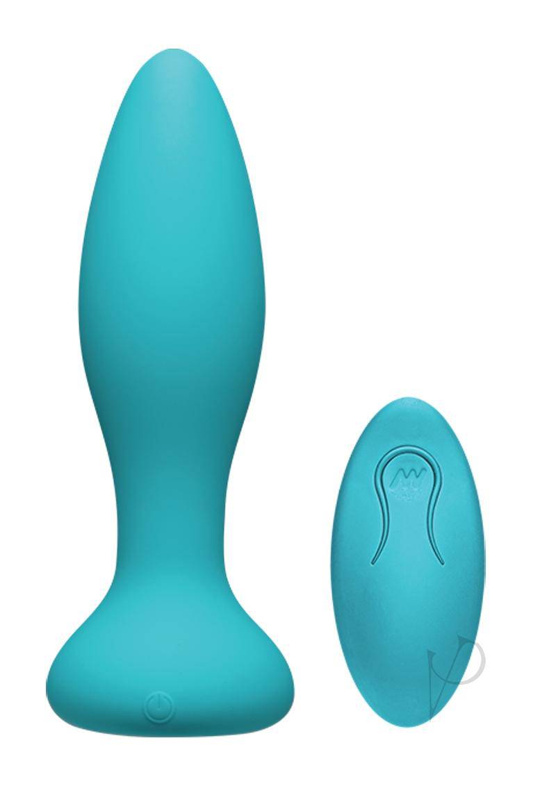 A-play Vibe Exper Plug W/remote Teal - Chambre Rouge