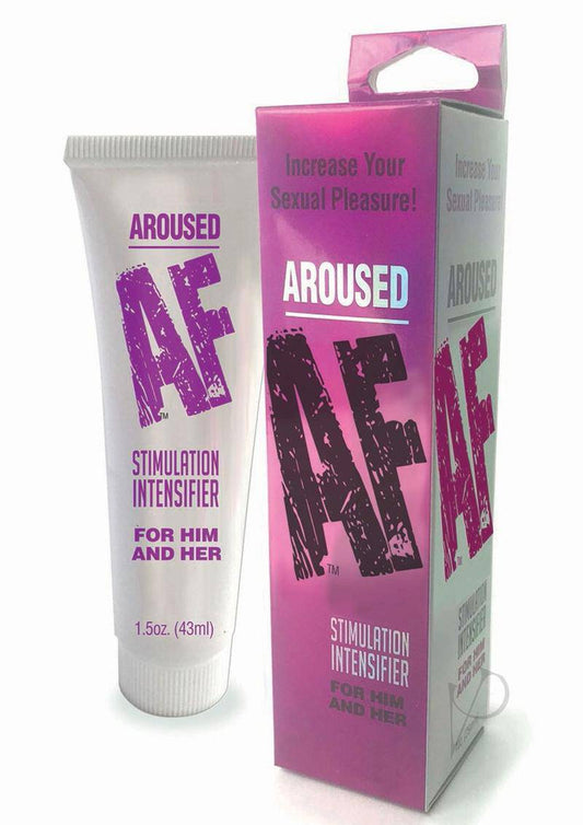 Aroused AF Stimulation Intensifier Cream For Him and Her 1.5oz