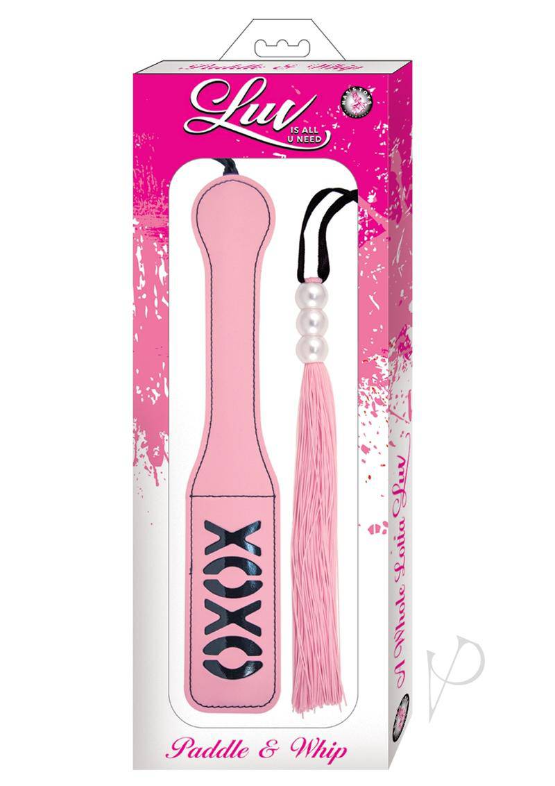 Luv Paddle and Whip Set - Pink