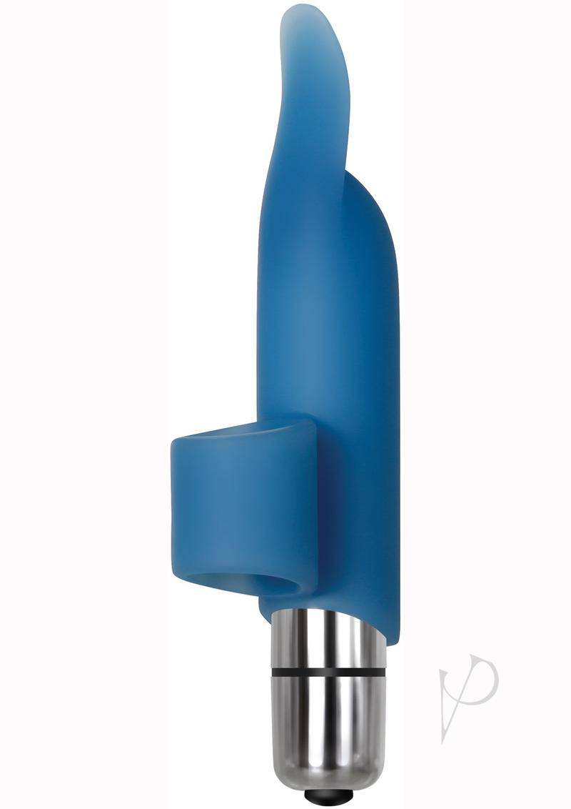 Aande Blue Dolphin Finger Vibe - Chambre Rouge