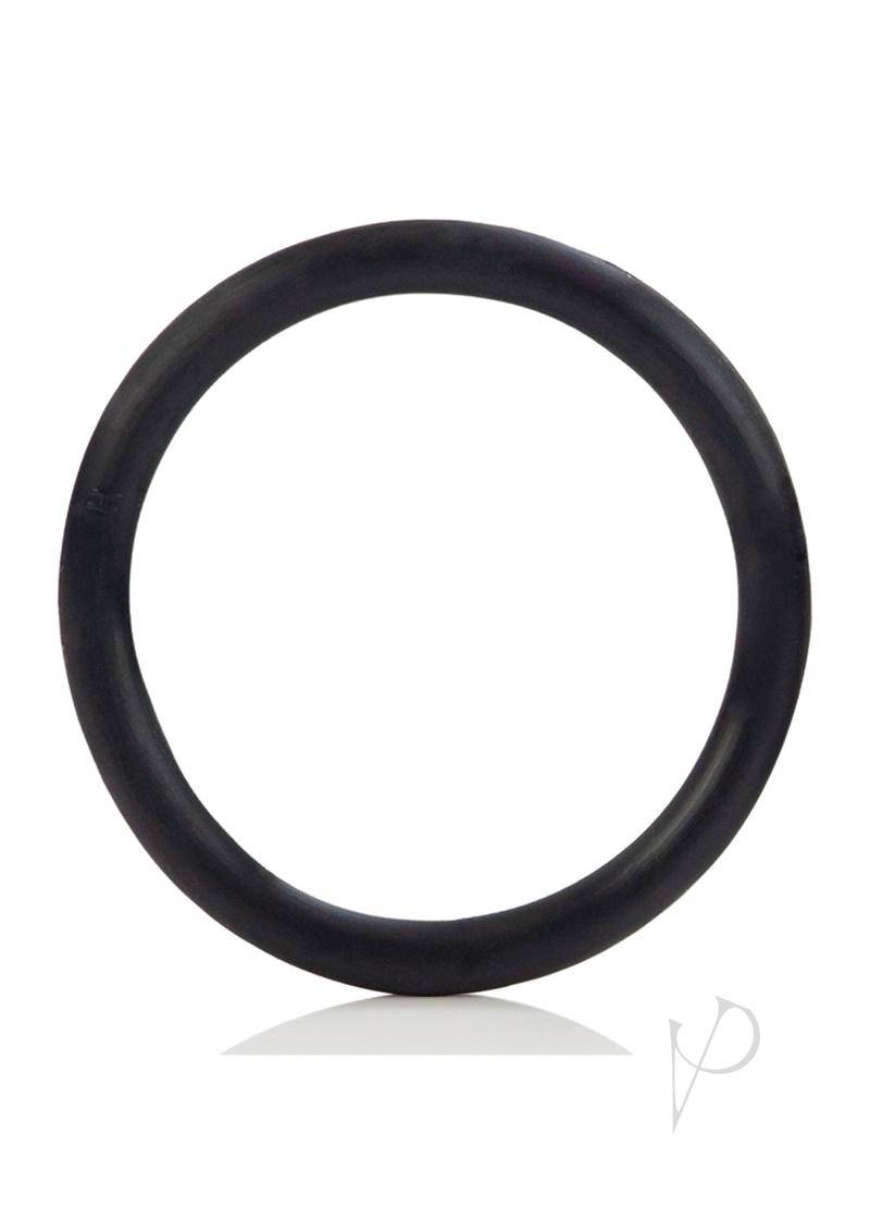 Rubber Cock Ring Black Large - Chambre Rouge