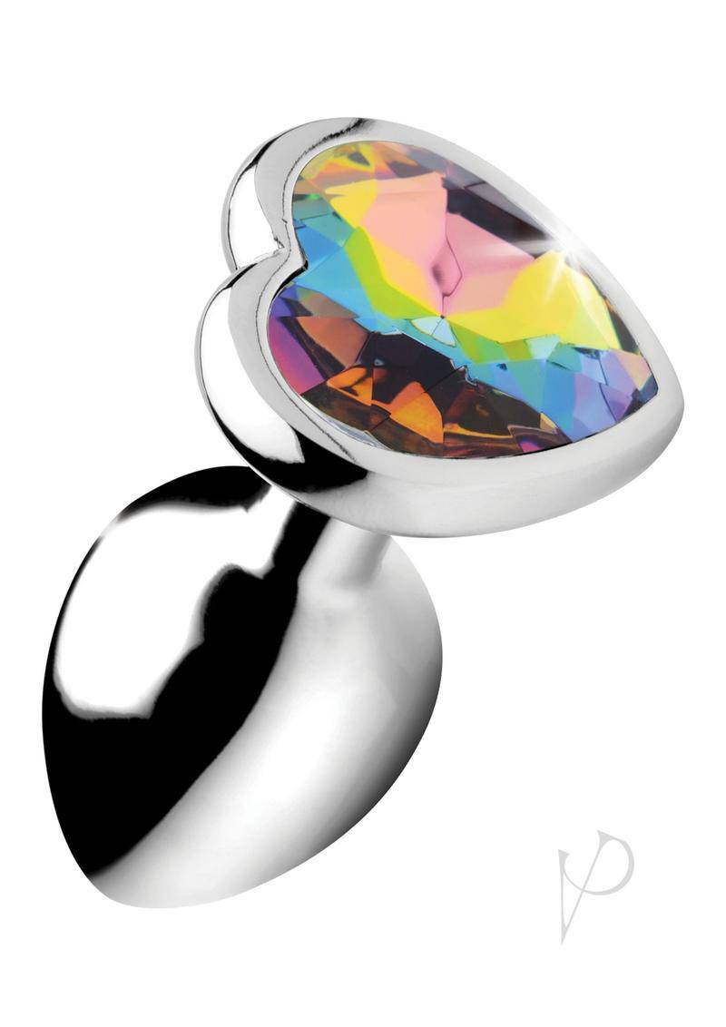 Booty Sparks Rainbow Prism Heart Plug Sm - Chambre Rouge