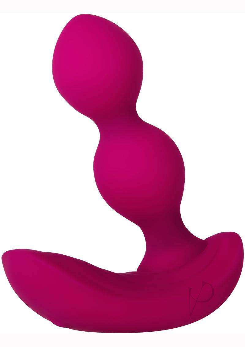 Zt Bubble Butt Anal Plug - Burgundy - Chambre Rouge