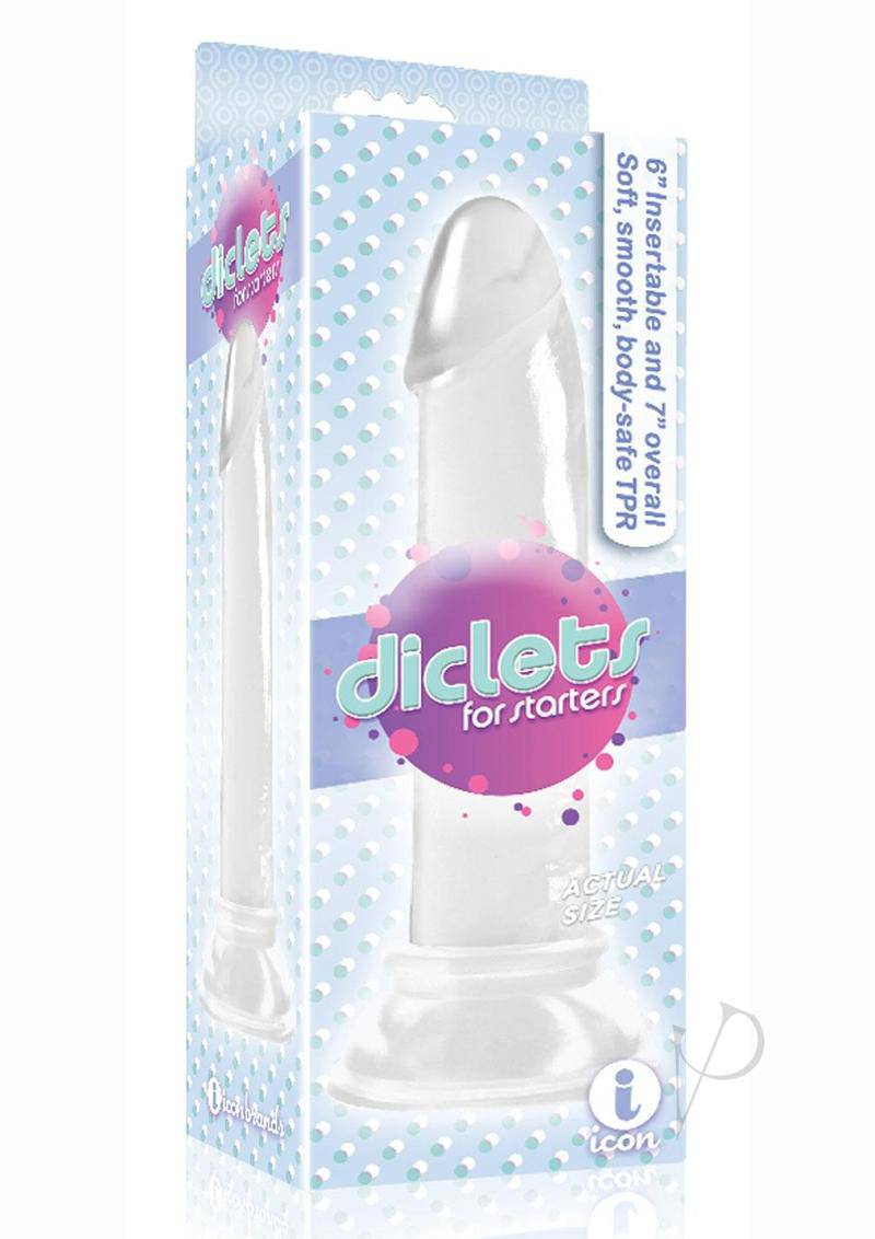 The 9`s - Diclets Jelly Dildo 7in - Pink