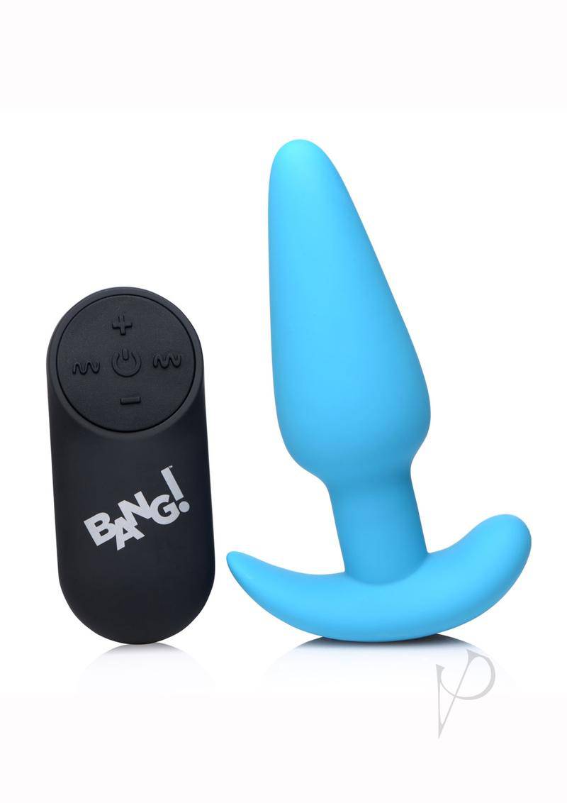 Bang 21x Vibe Butt Plug W/remote Blue - Chambre Rouge