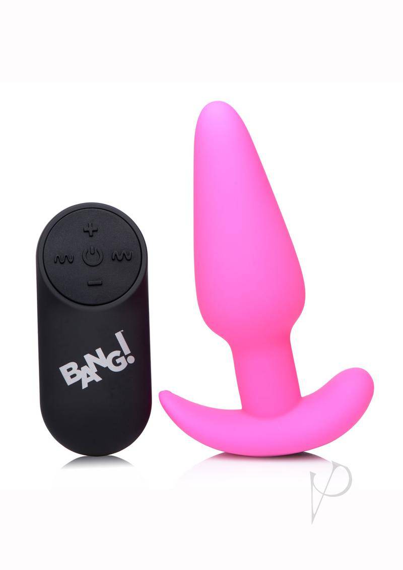 Bang 21x Vibe Butt Plug W/remote Pink - Chambre Rouge