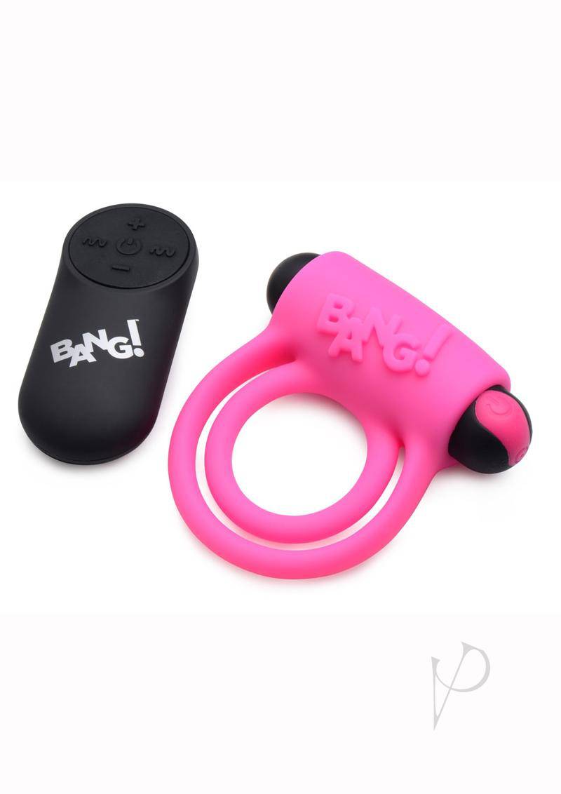 Bang C-ring and Bullet W/remote Pink - Chambre Rouge