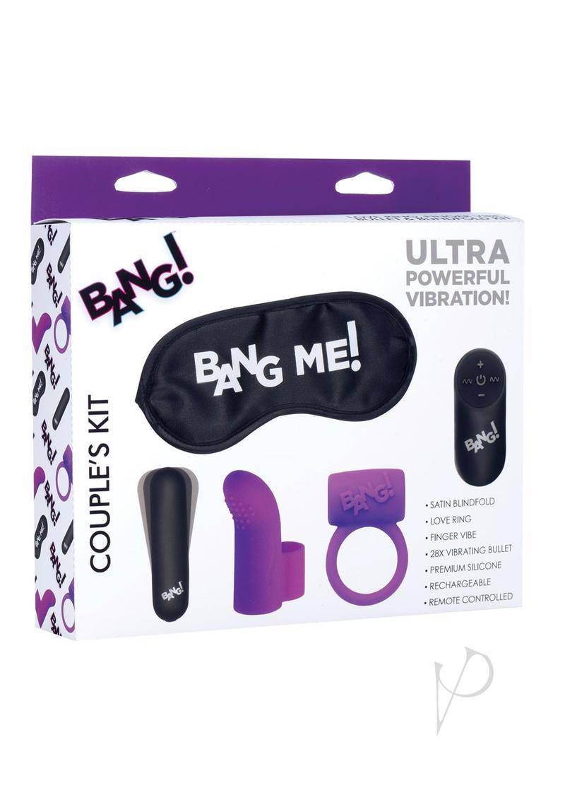 Bang! Couple`s Love Ring Kit (set of 4) - Purple