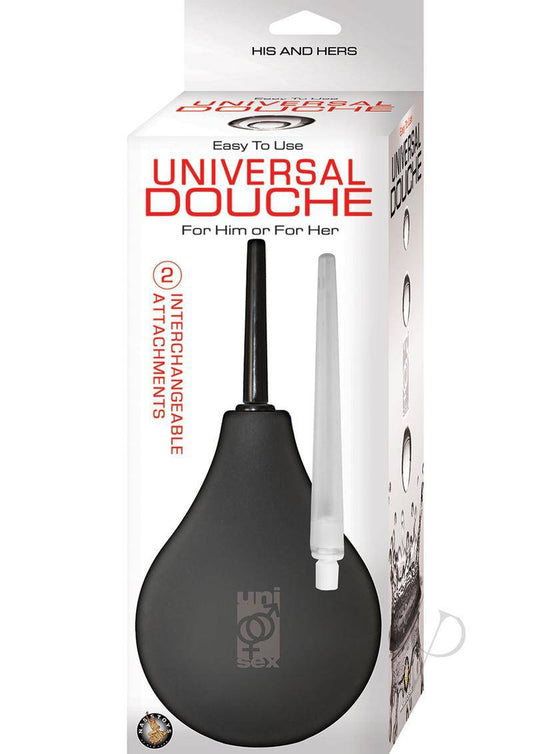 Universal Silicone Douche - Black