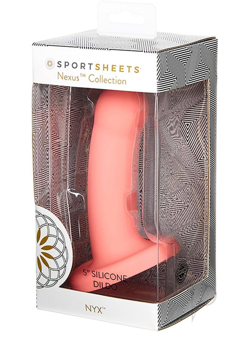 Nexus Collection By Sportsheets NYX Silicone Dildo 5in - Pink