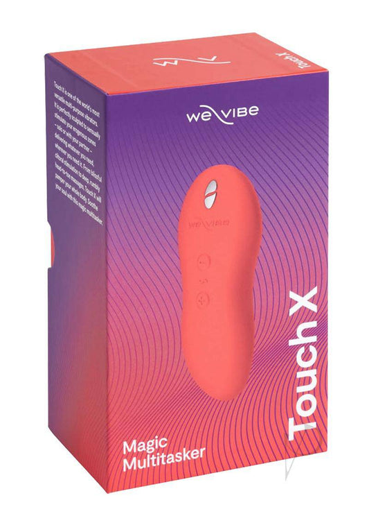 We-Vibe Touch X Rechargeable Silicone Clitoral Mini Vibrator - Crave Coral