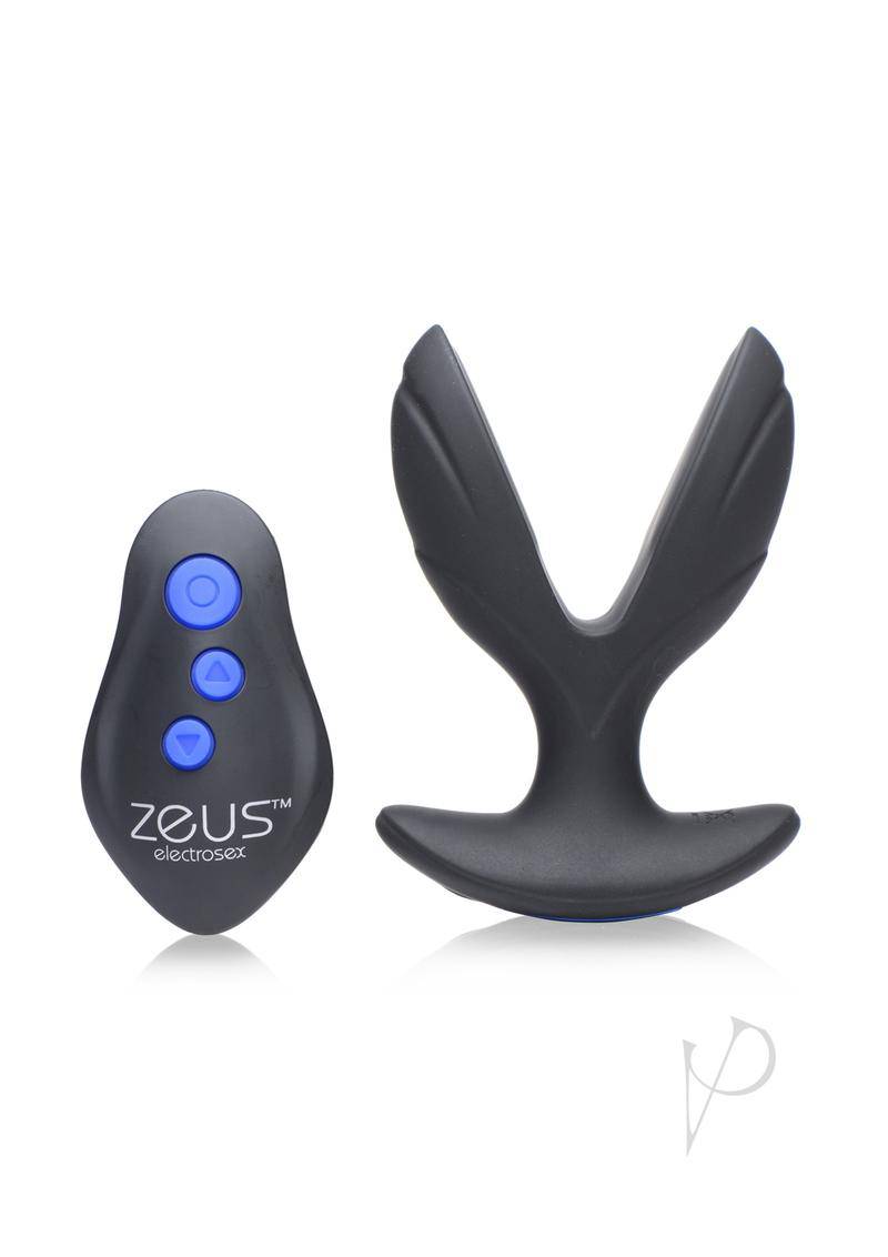 Zeus Electro Spread 64x Butt Plug Black - Chambre Rouge