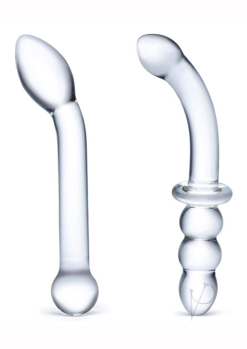 G Spot Pleasure Set 2pc Clear - Chambre Rouge