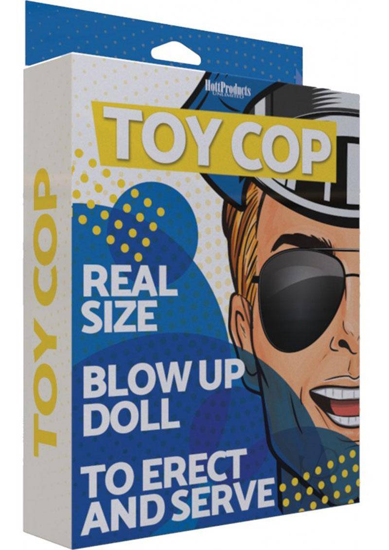 Toy Cop Blow-Up Doll 5.5ft - Vanilla